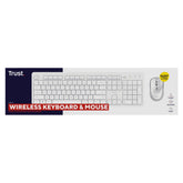 Keyboard and Mouse Trust 25465 White (White)